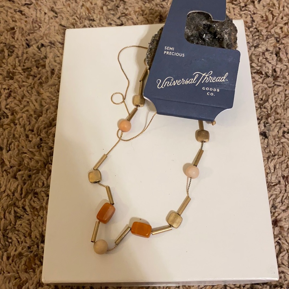 Universal Thread Semi Precious Stone Necklace